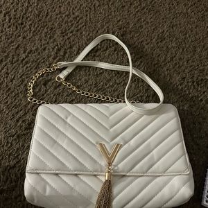 White grossi purse